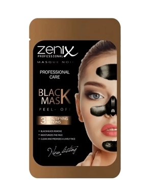 Zenix Professional Care Black Peel Off Mask 15g