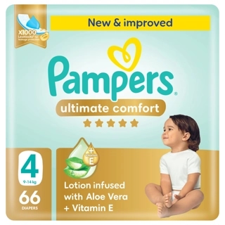 Pampers Rash Protection Taped Diapers 16 Pieces