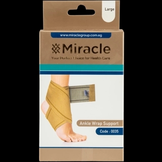 Miracle Ankle Wrap Support 0035 Size Large 0999