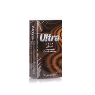 Ultra-Thin Latex Condoms 12 Pieces