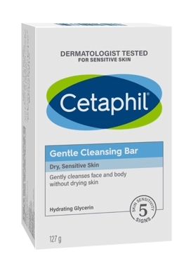 Cetaphil Gentle Cleansing Bar for Sensitive Skin 4.5oz
