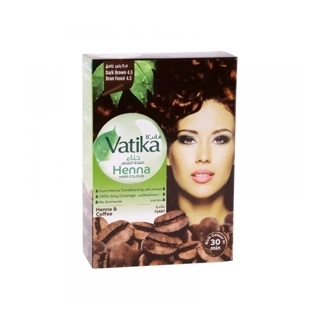 Vatika Dark Brown Henna Hair Color 1pc