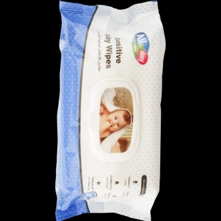 All Day Sensitive Baby Wipes 120 Pieces