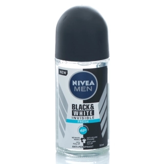 Nivea Men Black & White Invisible Fresh Antiperspirant Roll-on 50ml