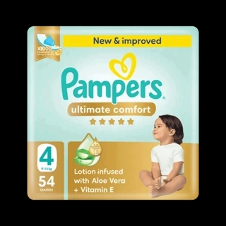 Pampers Ultimate Comfort Taped Diapers 54 Pieces