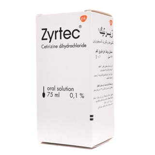 Zyrtec 0.1% Syrup 75ml
