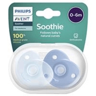 Avent Heart-Shape Soother 0-6m Silicone