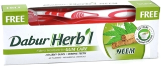Dabur Herb\'l Organic Neem Toothpaste 150g