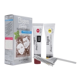 Bigen Speedy Dark Brown Hair Color Conditioner 80g