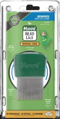 Moov Head Lice Removal Comb Green