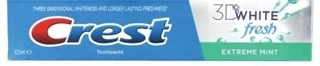 Crest 3D White Extreme Mint Toothpaste 125ml
