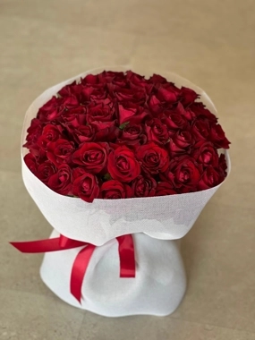 Bouquet of 50 roses