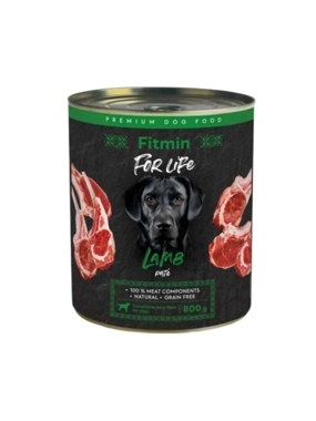 Fitmin For Life Lamb Wet Dog Food 800g
