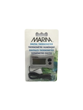 Marina electronic thermometer for measuring aquarium water temperature