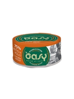 oasy Wet Food for Adult Cats with Chicken 70g