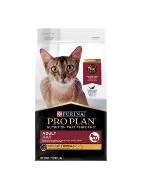 Purina ProPlan Dry Food for Adult Cats with Chicken 1.5kg