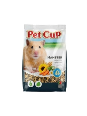 Pet Cup Complete Hamster Food made from natural grains and seeds 3kg