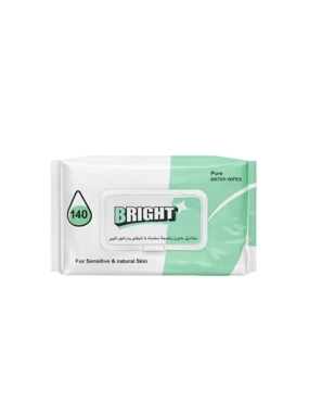 BRight Odorless Antibacterial Pet Wipes 140 Wipes