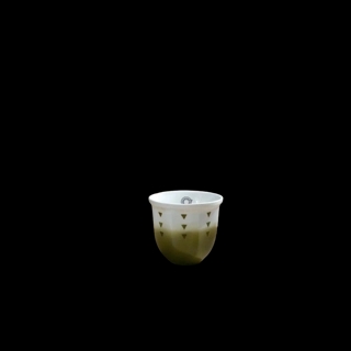 كوب عنوان السيراميك أخضر فاتح