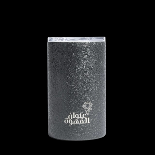 Address Thermal Tumbler - Black with Clear Lid