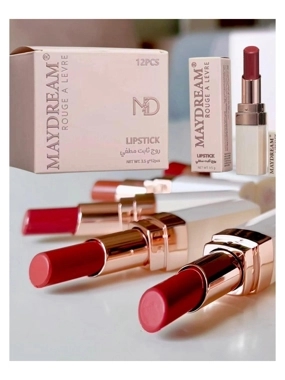 MAYDREAM lipstick set (12 pieces): A captivating matte finish and lasting elegance