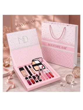 MAYDREAM set where the magic of pink meets the luxury of details