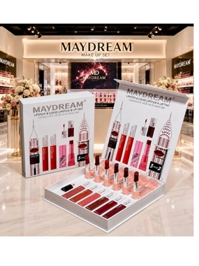MAYDREAM Trilogy: A professional touch for every occasion A symphony of colors on your lips