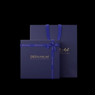 Medium Daraa Art Packaging Set Blue