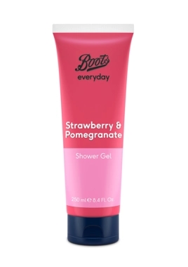 BTS EVERYDAY SHOWER GEL STRAWBERRY AND POMEGRANATE 250ML