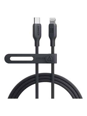 Anker 542 USB-C to Lightning Bio-Based 6ft Cable - Black