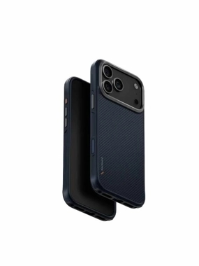 كفر حماية ايفون 17 برو ماكس ماج سيف يونيك هايبرد كيفا - ازرق