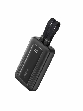 Anker Zolo 30W Power Bank 10,000mAh with Built-in Type-C & Lightning Cable