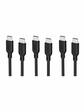 JODA 3-in-1 Basic USB-C Cable Combo Black