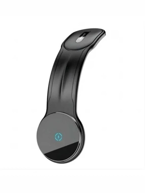 AceFast Magnetic Car Holder D21 with Fast Wireless Charging - Black
