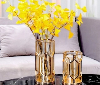 Colmina golden vases set