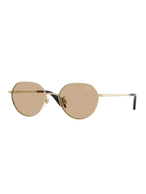 Burberry sunglass with light gold frame lenses