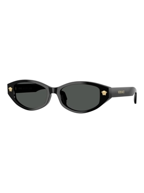 Versace sunglass black, gray lenses