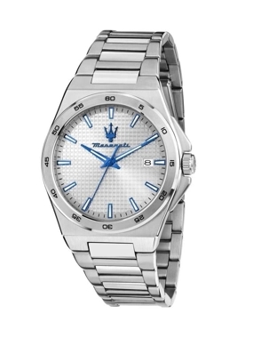 Maserati Men Slim Silver Watch - Velocita