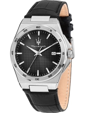 Maserati Men leather strap Watch - Velocita