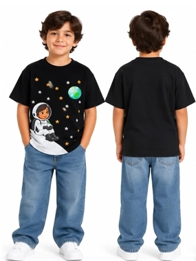 On the Moon Kids T-shirt