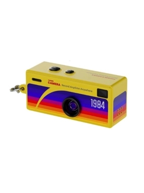 More Plus Compact Digital Camera with Keychain - Yellow