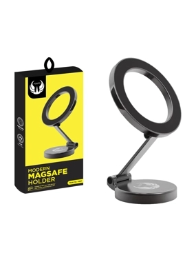 Magnetic holder supports MagSafe