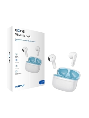 EONE PUREVOX Wireless Bluetooth Headphones – White