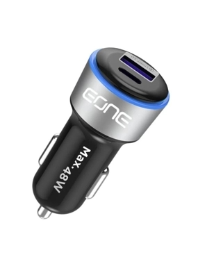 iOne 53W Car Charger – Dual Fast Charging (USB + PD)
