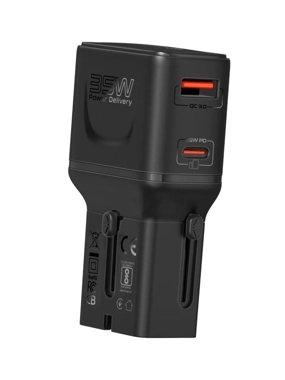 Small size 35 watt face, black color from Promate