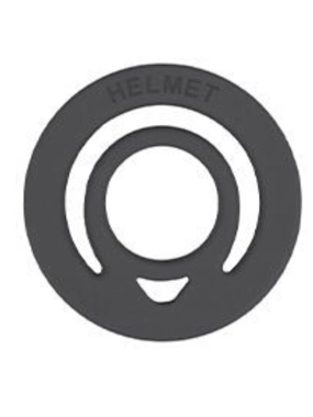 Helmet phone grip, black color