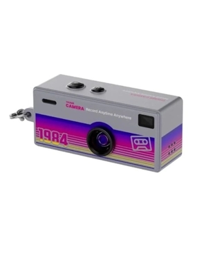 More Plus - Compact 1080P Digital Camera with Built-in Screen - Gray