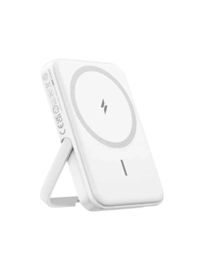 Anker 322 MagSafe 5000mAh Power Bank with Stand - White