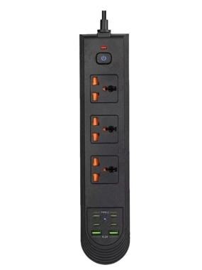 Tecnel 3250W power extension cord, 5 meters long.