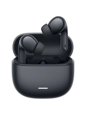 Redmi Buds 8 Lite earphones, black rubber case
